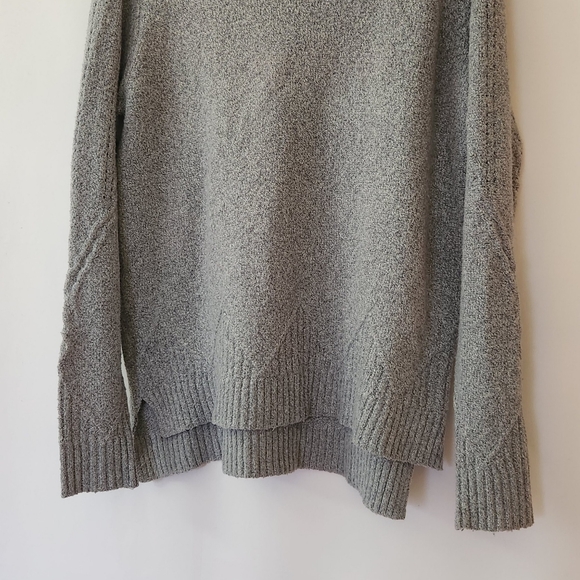 Belle Gray-Blue Mock Neck Sweater womens size small - Picture 4 of 12